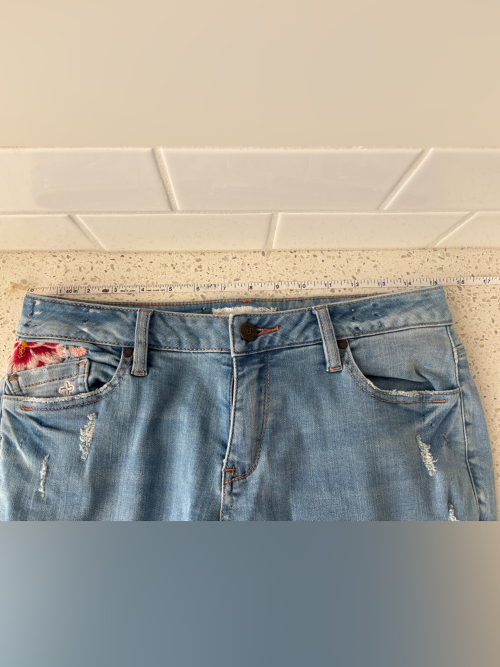 Sundance denim Embroidered Jeans - Picture 11 of 12